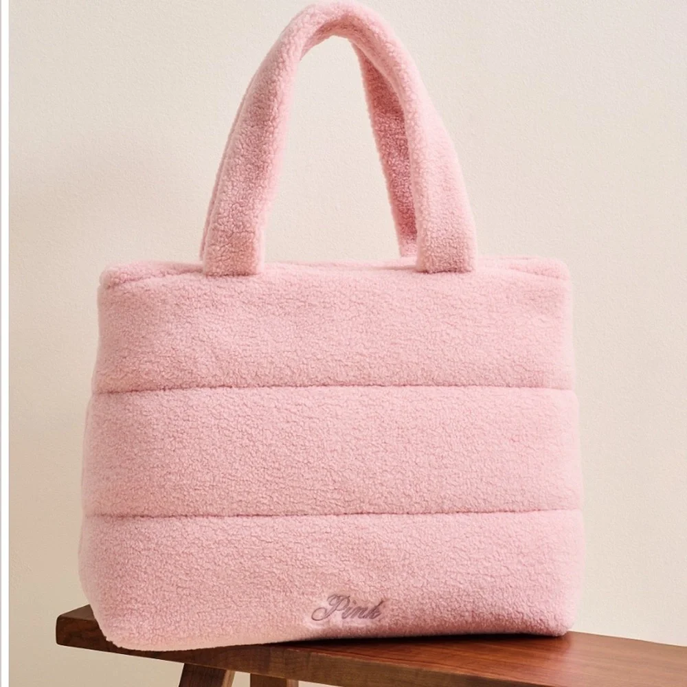 Soft Pink Tote Bag NWT - Picture 2 of 3